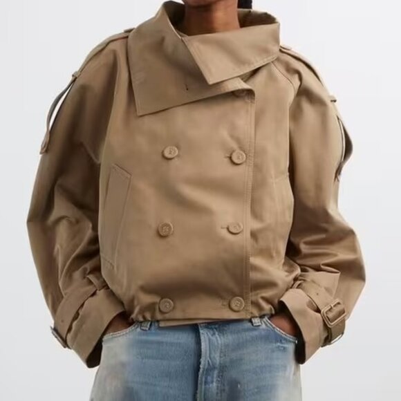 Acne Studios Twill Trench Jacket - Picture 1 of 11